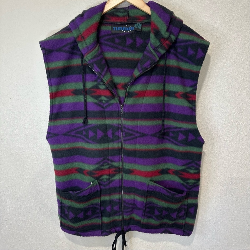 Timewear Aztec Fleece Vest